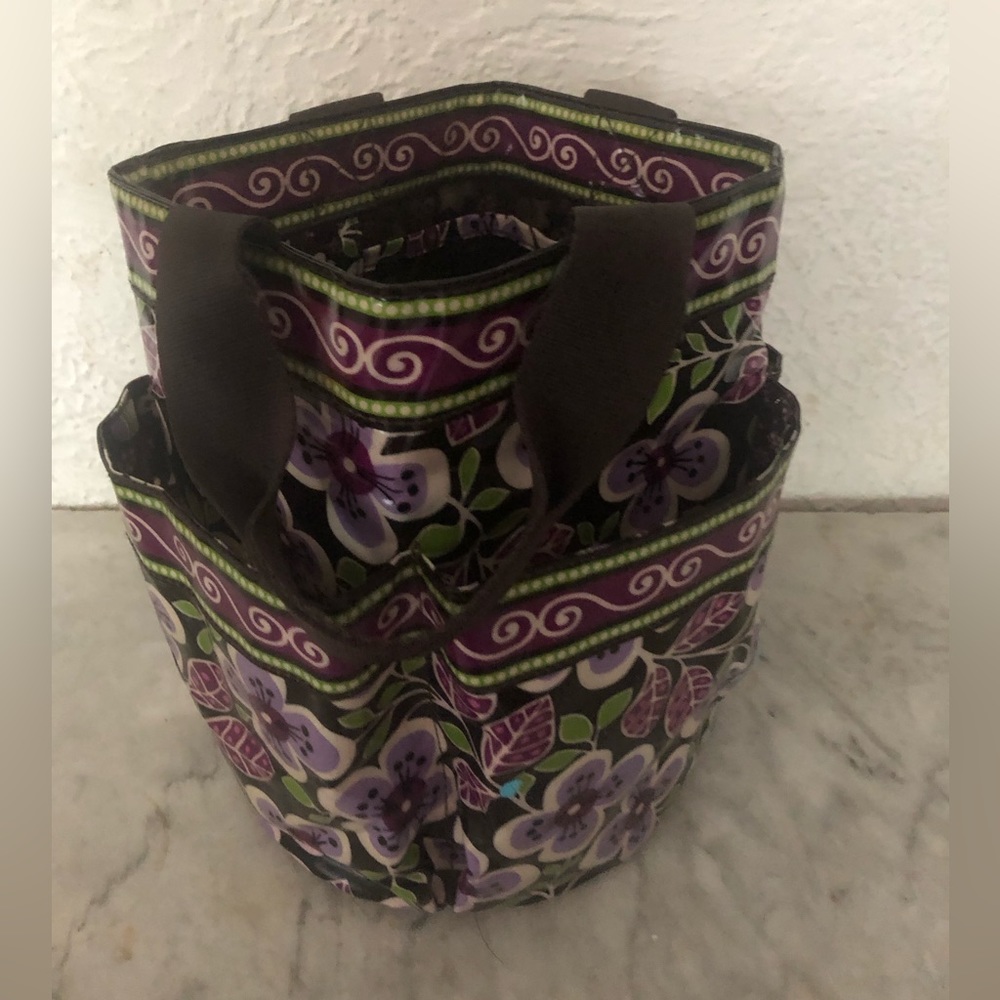 Vera Bradley. Shower caddy made of oilcloth for water proofing